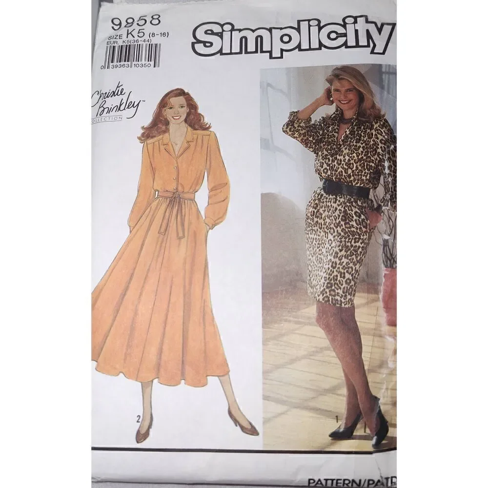 SIMPLICITY PATTERNS. Lot of 6. Work wear office wear. Have been cut.